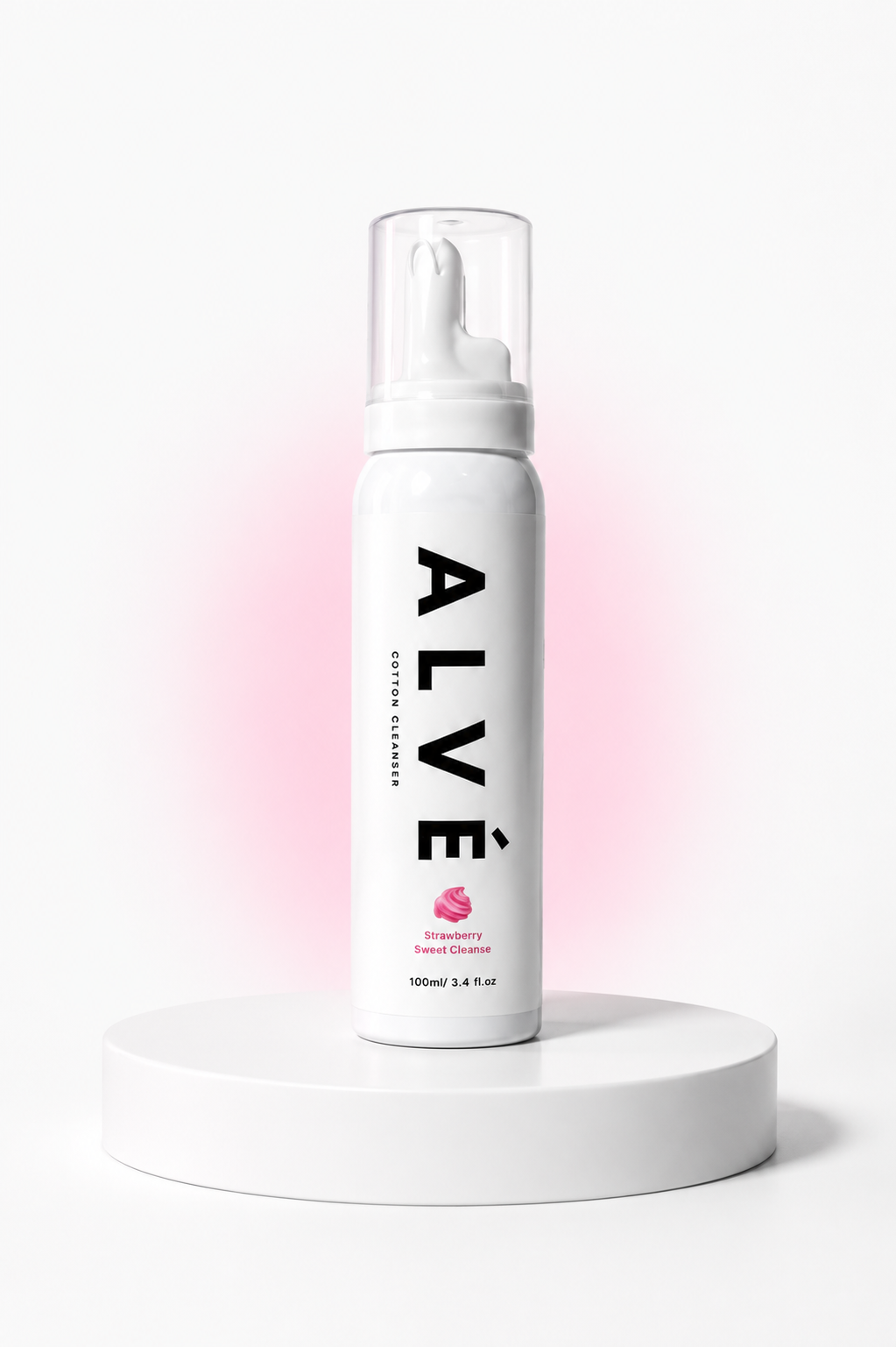 Cotton Cleanser |  Sweet Strawberry